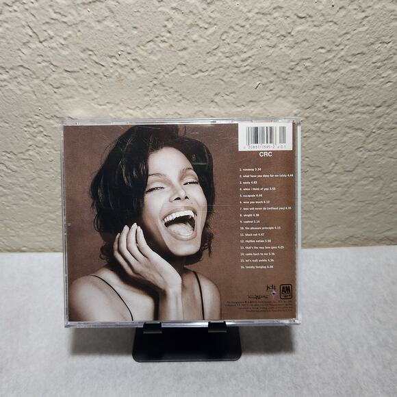 Janet Jackson Design Of A Decade 1986-1996 Tested CD (A & M, 1996) Pre-owned - Picture 4 of 4